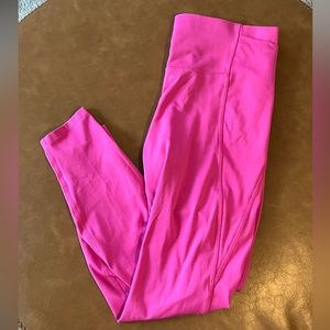 Hot pink leggings